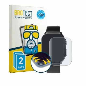 Vorderseite einer Produktverpackung mit dem Markenlogo BROTECT. Daneben ist das Gerät Poounur KW281A 2.01