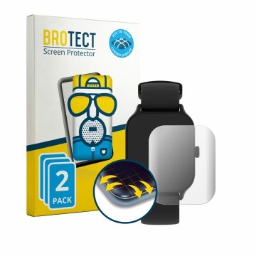 Parte frontale di una confezione del prodotto con il logo del marchio BROTECT. Accanto è raffigurato il dispositivo Decathlon 