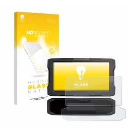 Vorderseite einer Produktverpackung mit dem Markenlogo upscreen. Daneben ist das Gerät Honda CRF1100L 2020 Tachoanzeige mit de