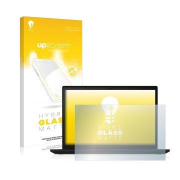 Front side of a product packaging with the brand logo upscreen. Next to it is the device Lenovo ThinkPad X13 Gen 2 shown with 