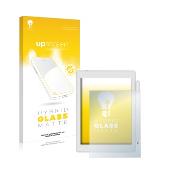 Face avant d’un emballage produit avec le logo de la marque upscreen. À côté, l’appareil Boox Nova Air 2 est représenté avec l