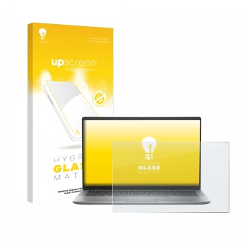 Front side of a product packaging with the brand logo upscreen. Next to it is the device Dell Latitude 7440 Laptop shown with 