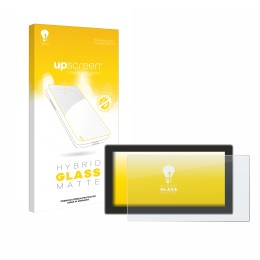 Vorderseite einer Produktverpackung mit dem Markenlogo upscreen. Daneben ist das Gerät Cupra Tavascan 15