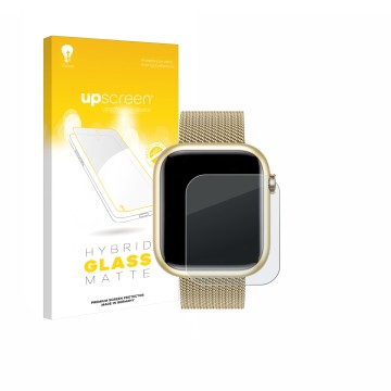 Face avant d’un emballage produit avec le logo de la marque upscreen. À côté, l’appareil Taopon G104 1.83