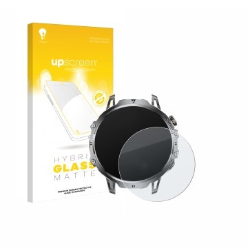 Parte frontale di una confezione del prodotto con il logo del marchio upscreen. Accanto è raffigurato il dispositivo Dremac EF