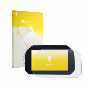 Vorderseite einer Produktverpackung mit dem Markenlogo upscreen. Daneben ist das Gerät BMW S 1000 XR K69 2024 TFT 6.5