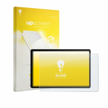 Parte frontale di una confezione del prodotto con il logo del marchio upscreen. Accanto è raffigurato il dispositivo Whitedeer