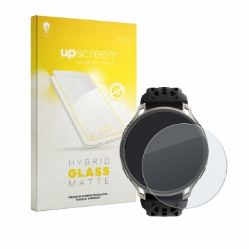 Front side of a product packaging with the brand logo upscreen. Next to it is the device Amazfit Cheetah 2 Pro shown with the 