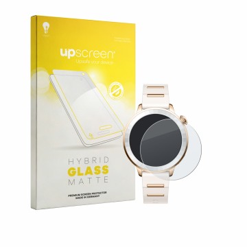 Vorderseite einer Produktverpackung mit dem Markenlogo upscreen. Daneben ist das Gerät Oppo Watch X3 Mini mit dem zugehörigen 
