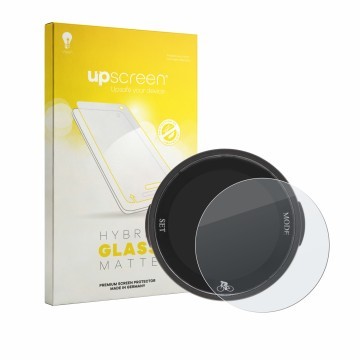 Face avant d’un emballage produit avec le logo de la marque upscreen. À côté, l’appareil Ejoyous Bike Computer est représenté 