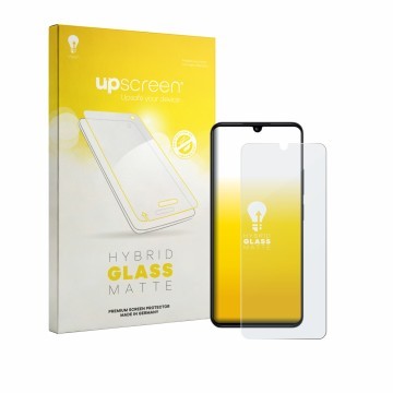 Vorderseite einer Produktverpackung mit dem Markenlogo upscreen. Daneben ist das Gerät Xiaomi Redmi 14R mit dem zugehörigen Di