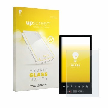 Front side of a product packaging with the brand logo upscreen. Next to it is the device Citroen C5 Aircross Waterfall-Display