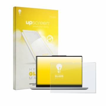 Vorderseite einer Produktverpackung mit dem Markenlogo upscreen. Daneben ist das Gerät Lenovo IdeaPad 5x 2-in-1 Gen 11 14