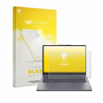 Vorderseite einer Produktverpackung mit dem Markenlogo upscreen. Daneben ist das Gerät Lenovo IdeaPad Slim 3i Gen 11 14