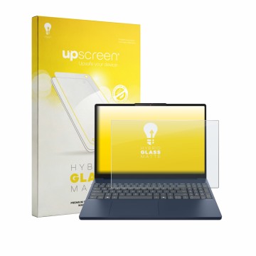 Vorderseite einer Produktverpackung mit dem Markenlogo upscreen. Daneben ist das Gerät Lenovo IdeaPad Slim 3i Gen 11 15