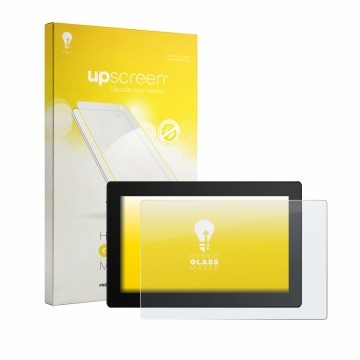 Vorderseite einer Produktverpackung mit dem Markenlogo upscreen. Daneben ist das Gerät Gaomon PD1621 mit dem zugehörigen Displ