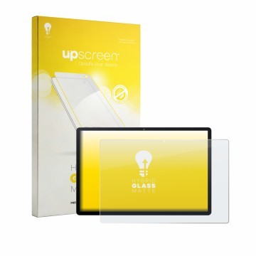 Parte frontale di una confezione del prodotto con il logo del marchio upscreen. Accanto è raffigurato il dispositivo Acer Icon