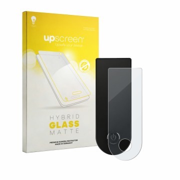 Vorderseite einer Produktverpackung mit dem Markenlogo upscreen. Daneben ist das Gerät Xiaomi Electric Scooter 6 Lite mit dem 