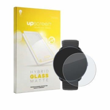 Parte frontal de un envase de producto con el logotipo de la marca upscreen. Al lado se muestra el dispositivo Parsonver PSSW9
