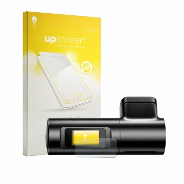Front side of a product packaging with the brand logo upscreen. Next to it is the device Azdome M330 Max shown with the corres