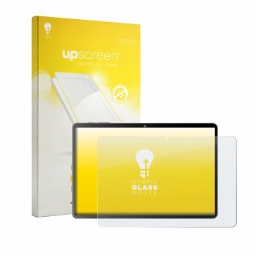 Face avant d’un emballage produit avec le logo de la marque upscreen. À côté, l’appareil Tuohaitime C5-JZB 11
