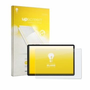 Front side of a product packaging with the brand logo upscreen. Next to it is the device Blackview Tabwee T50 shown with the c