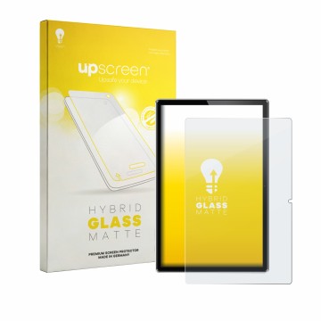 Parte frontale di una confezione del prodotto con il logo del marchio upscreen. Accanto è raffigurato il dispositivo Simplori 