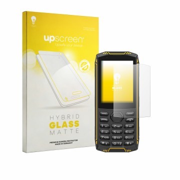 Front side of a product packaging with the brand logo upscreen. Next to it is the device Ulefone Armor Mini 5 shown with the c