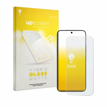 Front side of a product packaging with the brand logo upscreen. Next to it is the device Vivo S60 Vitality shown with the corr