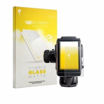 Face avant d’un emballage produit avec le logo de la marque upscreen. À côté, l’appareil Spektrum iXSR Plus est représenté ave