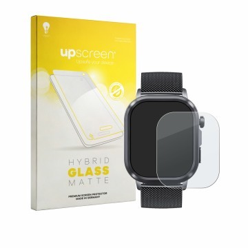 Face avant d’un emballage produit avec le logo de la marque upscreen. À côté, l’appareil Knauermann Pro 4 Ultra 2026 (rectangu