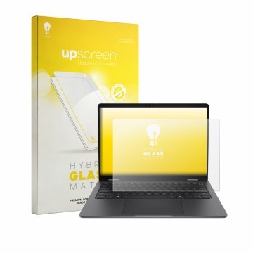 Vorderseite einer Produktverpackung mit dem Markenlogo upscreen. Daneben ist das Gerät Dell Pro 7 Series 13 2-in-1 P703260 mit
