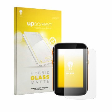 Face avant d’un emballage produit avec le logo de la marque upscreen. À côté, l’appareil CooSpo BC200 2024 est représenté avec