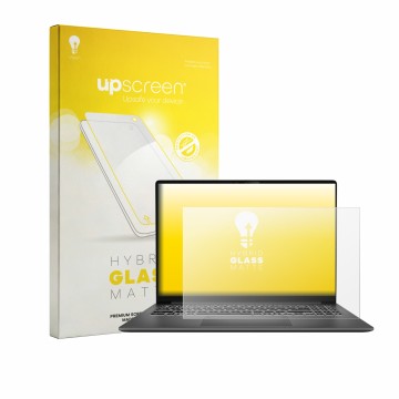 Parte frontale di una confezione del prodotto con il logo del marchio upscreen. Accanto è raffigurato il dispositivo MSI Moder