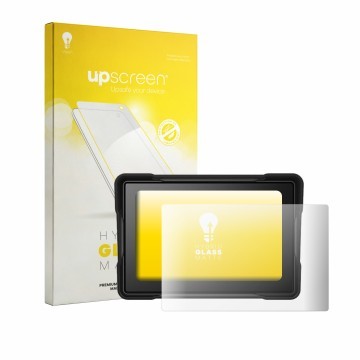 Parte frontale di una confezione del prodotto con il logo del marchio upscreen. Accanto è raffigurato il dispositivo SageFurne