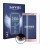 Front side of a product packaging with the brand logo Savvies. Next to it is the device Sony Xperia XA2 shown with the corresp