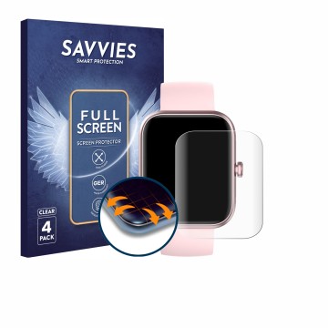 Face avant d’un emballage produit avec le logo de la marque Savvies. À côté, l’appareil Konitee IDW25 1.83