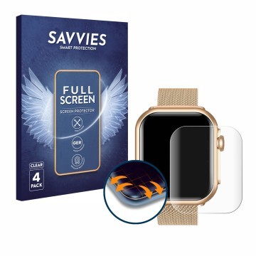 Front side of a product packaging with the brand logo Savvies. Next to it is the device Oliimptek G62 1.83