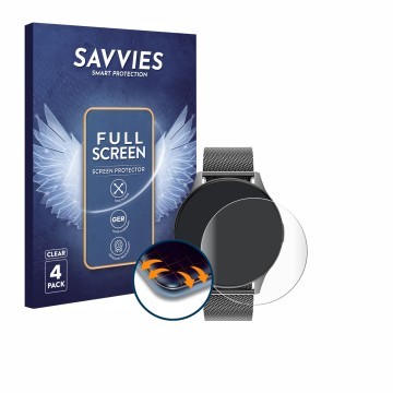Face avant d’un emballage produit avec le logo de la marque Savvies. À côté, l’appareil Dremac FV21 1.43