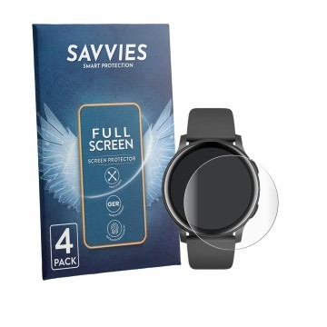 Face avant d’un emballage produit avec le logo de la marque Savvies. À côté, l’appareil AcclaFit D2 1.38