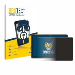 Parte frontal de un envase de producto con el logotipo de la marca BROTECT. Al lado se muestra el dispositivo Lenovo Chromeboo