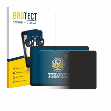 Parte frontale di una confezione del prodotto con il logo del marchio BROTECT. Accanto è raffigurato il dispositivo TCL NxtPap