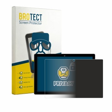Vorderseite einer Produktverpackung mit dem Markenlogo BROTECT. Daneben ist das Gerät Crelander T40 10.1