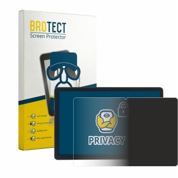 Parte frontale di una confezione del prodotto con il logo del marchio BROTECT. Accanto è raffigurato il dispositivo Acepad A17