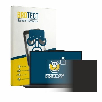 Face avant d’un emballage produit avec le logo de la marque BROTECT. À côté, l’appareil Lenovo ThinkPad X13 Gen 7 est représen