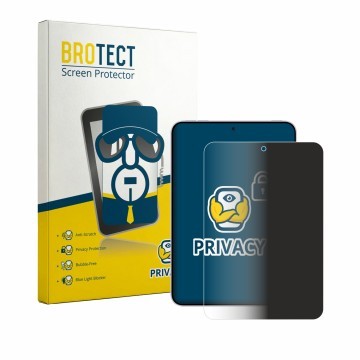 Vorderseite einer Produktverpackung mit dem Markenlogo BROTECT. Daneben ist das Gerät Oppo Pad Mini mit dem zugehörigen Displa