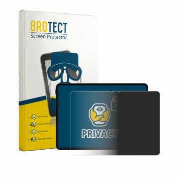Vorderseite einer Produktverpackung mit dem Markenlogo BROTECT. Daneben ist das Gerät Oppo Pad 5 Pro mit dem zugehörigen Displ