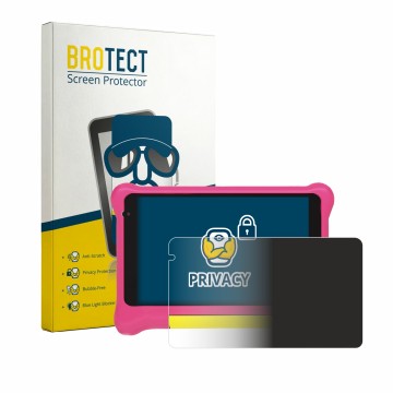 Vorderseite einer Produktverpackung mit dem Markenlogo BROTECT. Daneben ist das Gerät Laptok LPK707PK 7