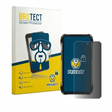 Vorderseite einer Produktverpackung mit dem Markenlogo BROTECT. Daneben ist das Gerät Unihertz 8849 Tank 5 mit dem zugehörigen