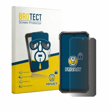 Parte frontale di una confezione del prodotto con il logo del marchio BROTECT. Accanto è raffigurato il dispositivo Hotwav Cyb